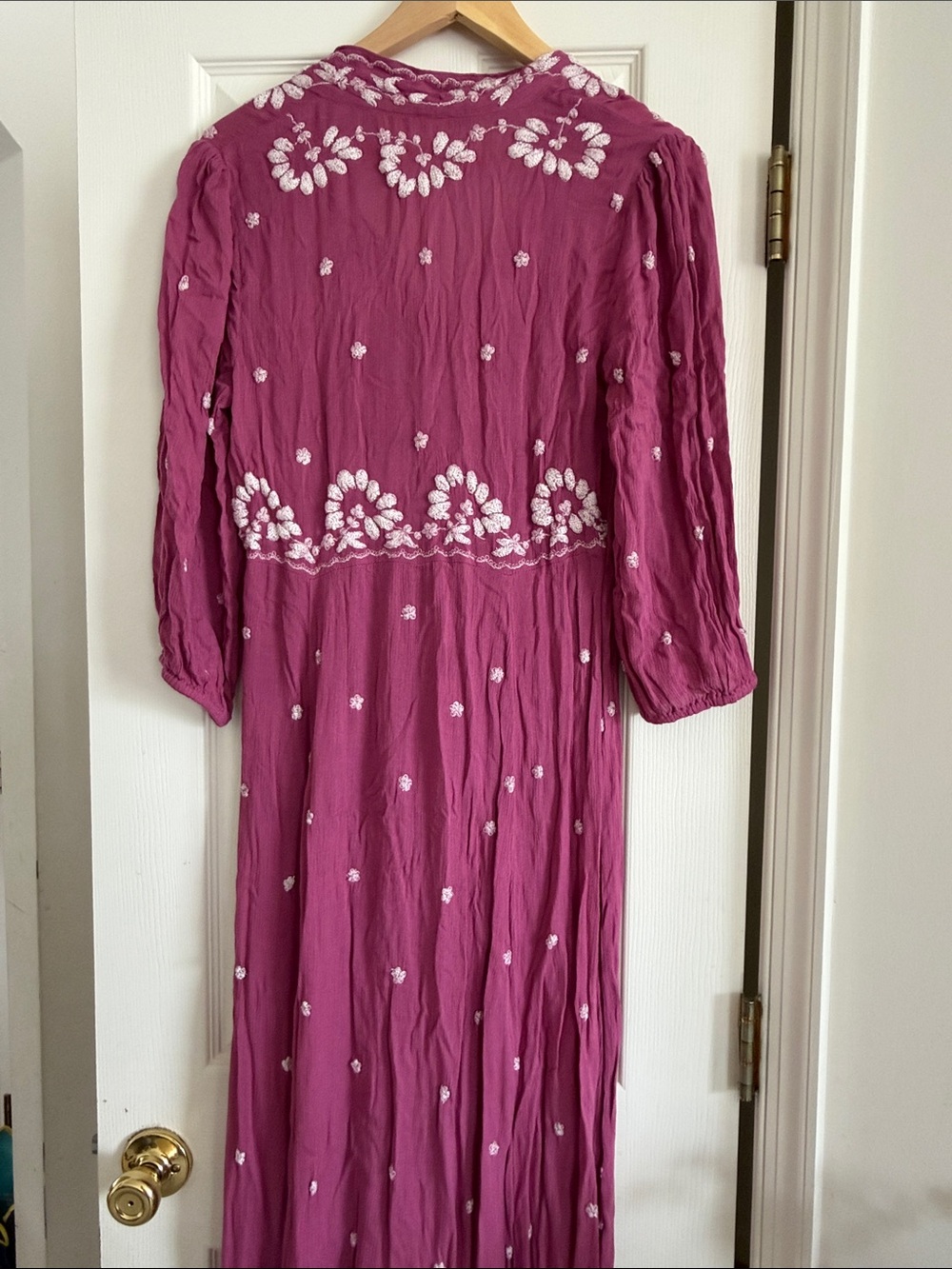 Free People Embroidered Fable Midi Dress - Picture 8 of 8